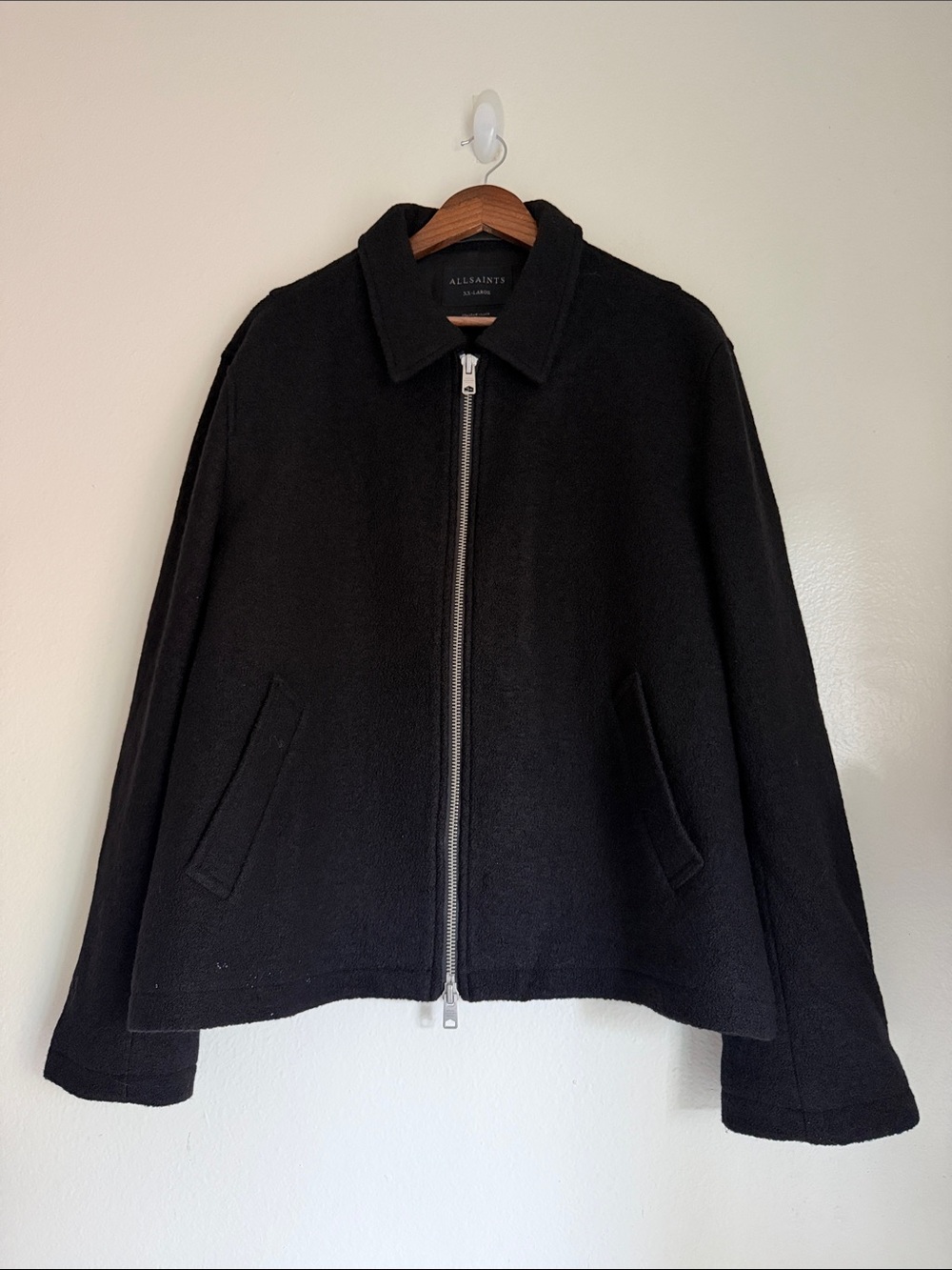 AllSaints | Woman’s Zip-front Wool jacket Original price $1,072 - Picture 6 of 13